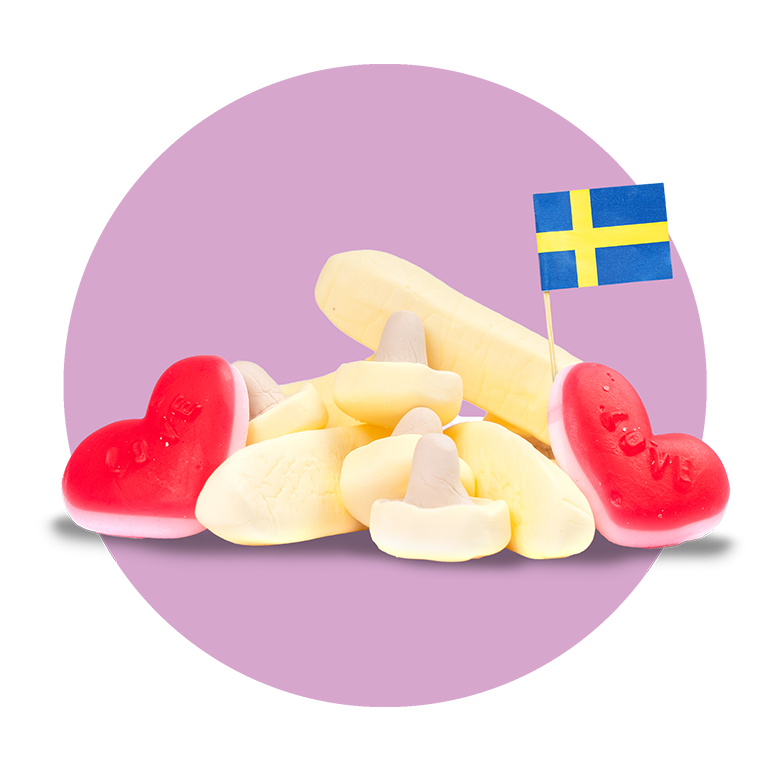 Foamy Swedish Candy Mix