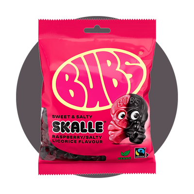 BUBS Rasberry Licorice Skull