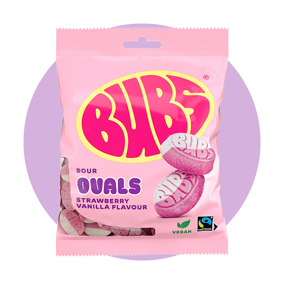 BUBS Strawberry Vanilla Ovals