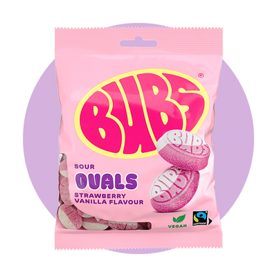 BUBS Strawberry Vanilla Ovals