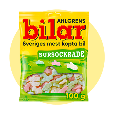 Ahlgrens Bilar Sour-Coated