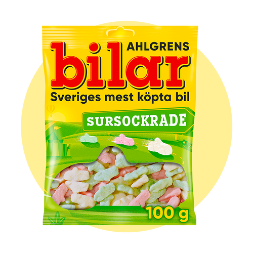 Ahlgrens Bilar Sour-Coated