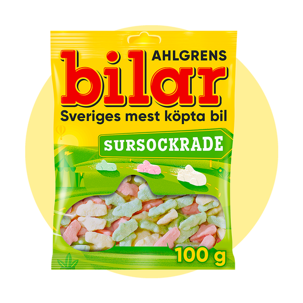 Ahlgrens Bilar Sour-Coated