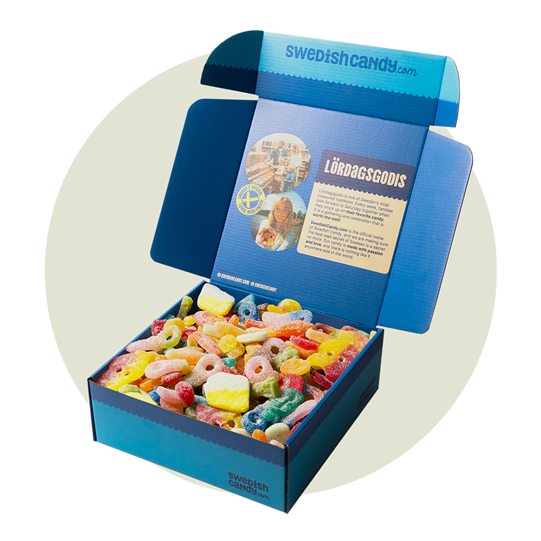 Sour Swedish Candy Mix