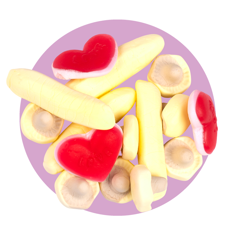 Foamy Swedish Candy Mix