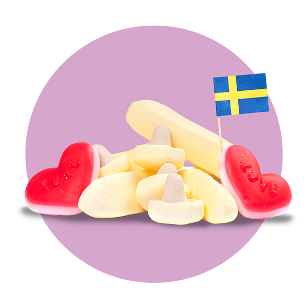 Foamy Swedish Candy Mix