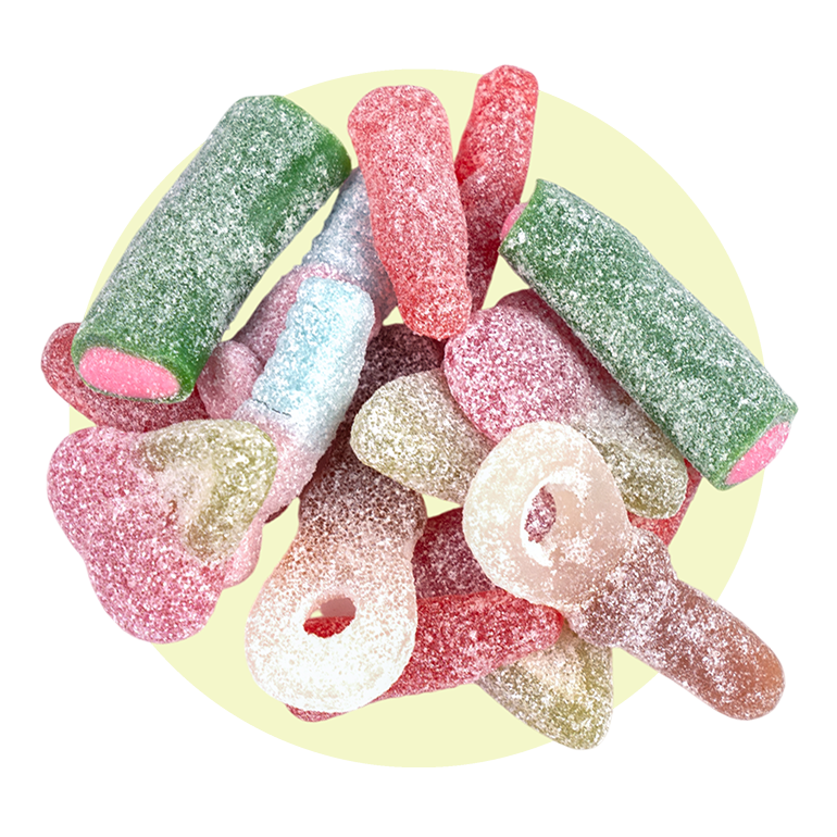 Sour Swedish Candy Mix