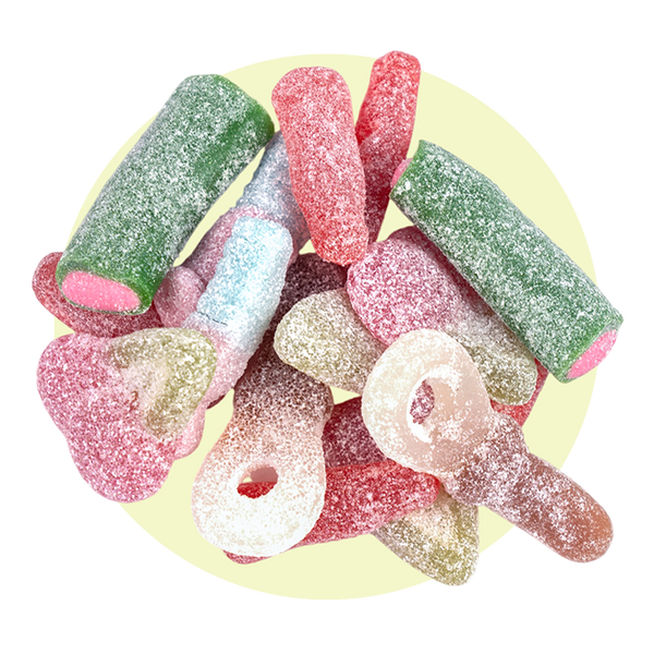 Sour Swedish Candy Mix