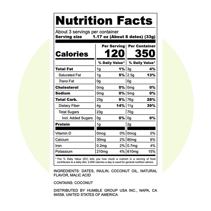 True Dates Sour Apple Dates